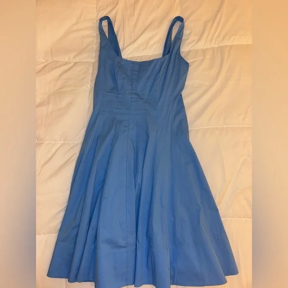 staud blue mini dress Sherri Hill